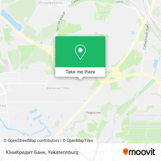 ЮниКредит Банк map