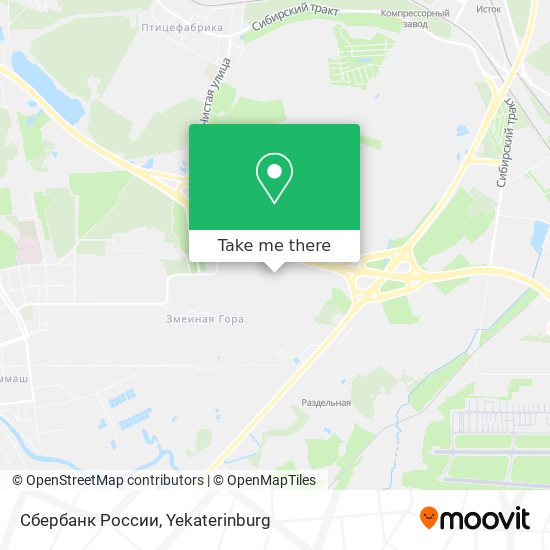 Сбербанк России map