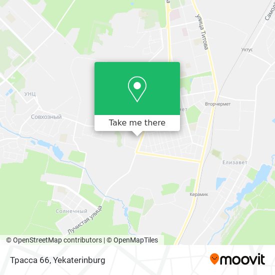 Трасса 66 map