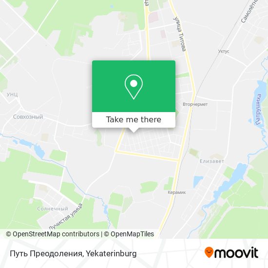 Путь Преодоления map