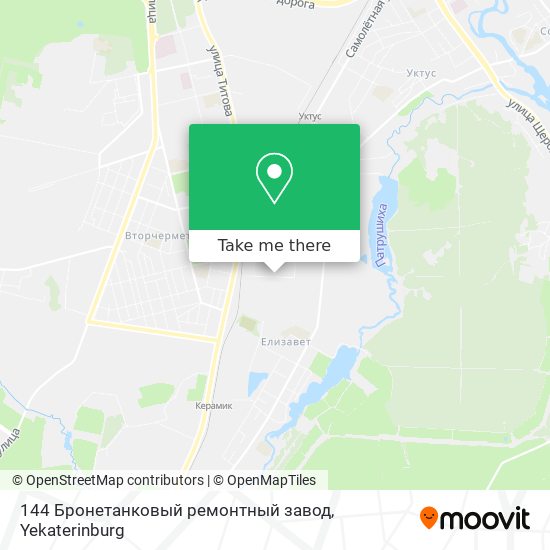 144 Бронетанковый ремонтный завод map