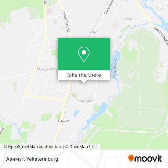 Азимут map