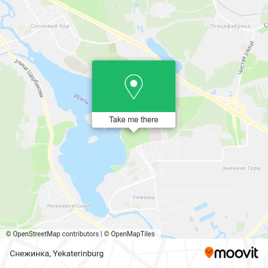 Снежинка map