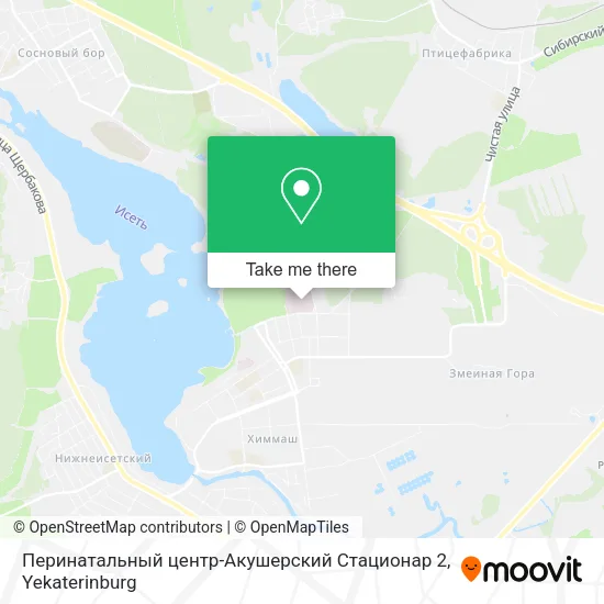 Перинатальный центр-Акушерский Стационар 2 map