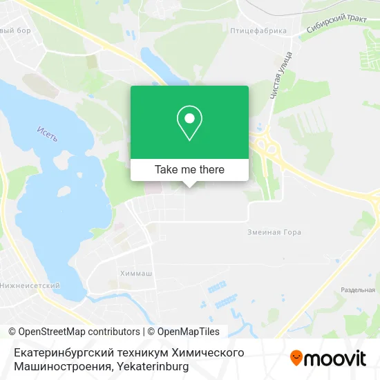 Екатеринбургский техникум Химического Машиностроения map