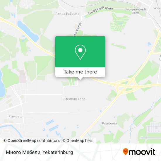 Много Мебели map
