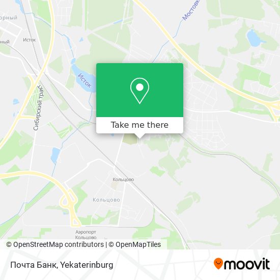 Почта Банк map