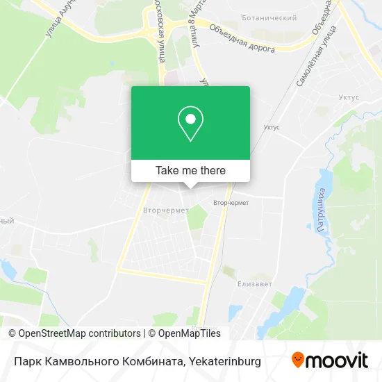 Парк Камвольного Комбината map