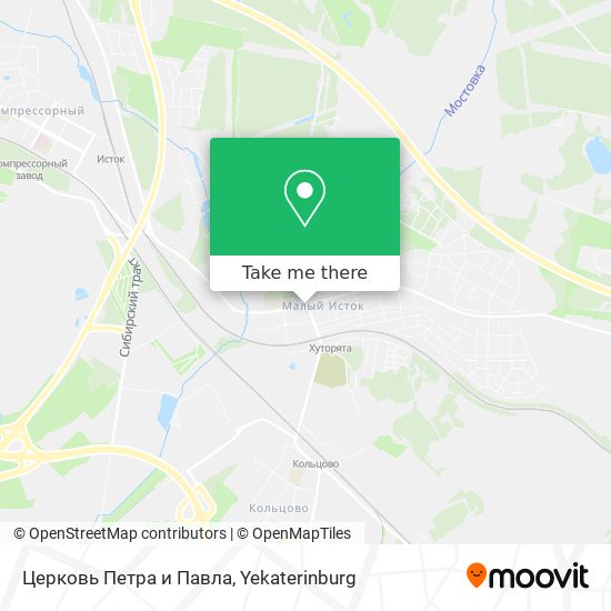 Церковь Петра и Павла map