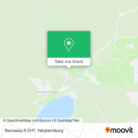 Визовец-5 СНТ map