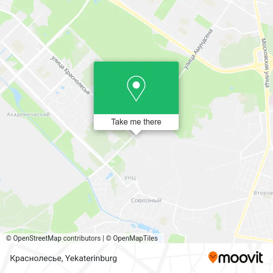 Краснолесье map