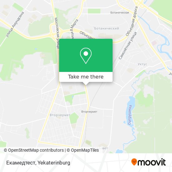 Екамедтест map
