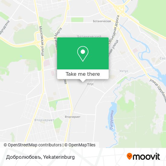 Добролюбовъ map