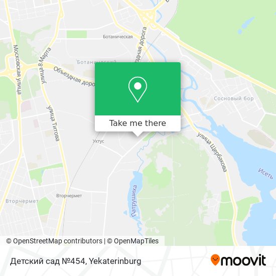 Детский сад №454 map