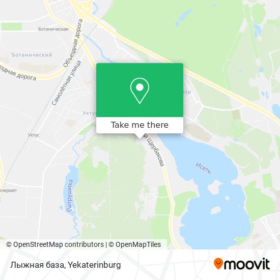 Лыжная база map