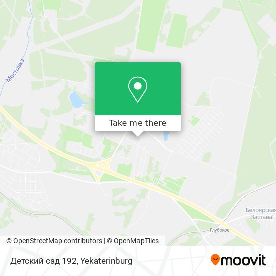 Детский сад 192 map