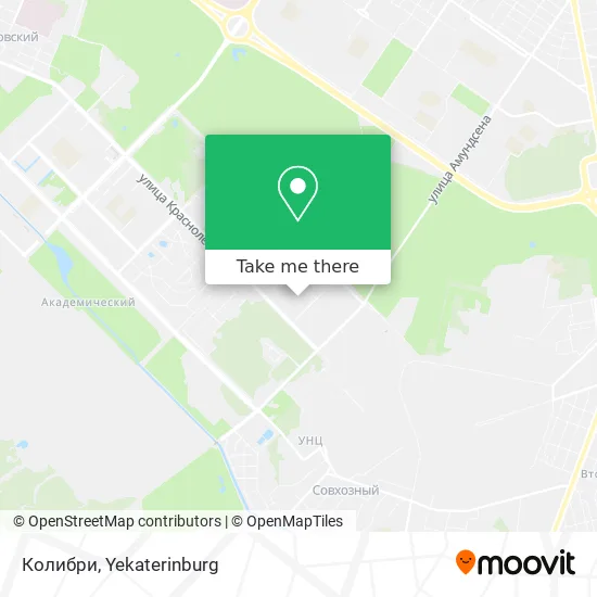 Колибри map