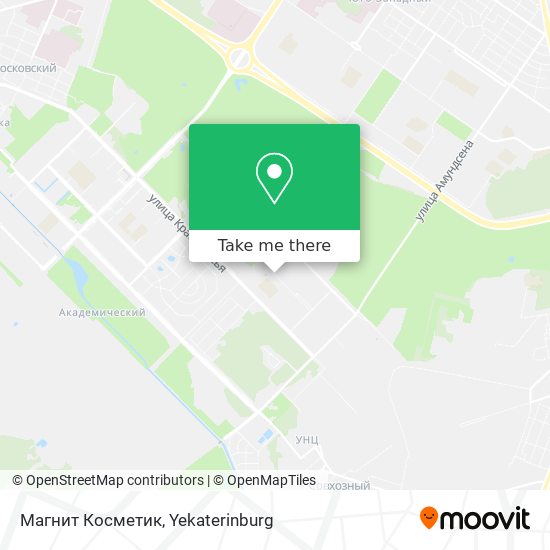 Магнит Косметик map