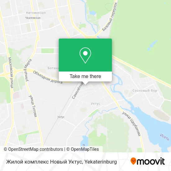 Жилой комплекс Новый Уктус map