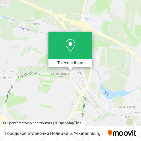 Городское отделение Полиции 6 map