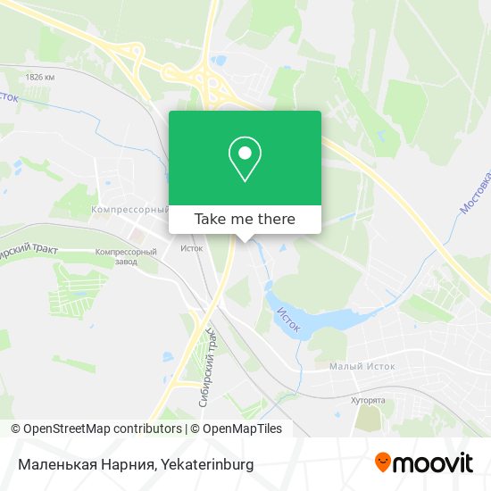 Маленькая Нарния map