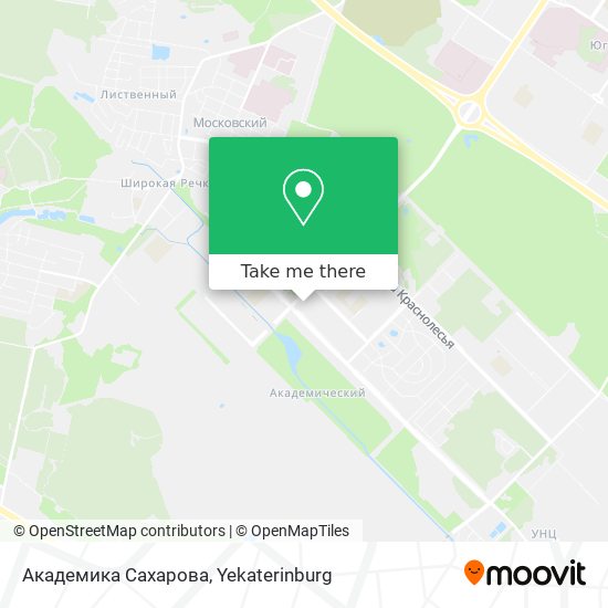 Академика Сахарова map