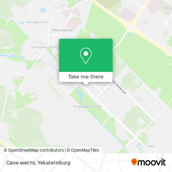 Свое место map