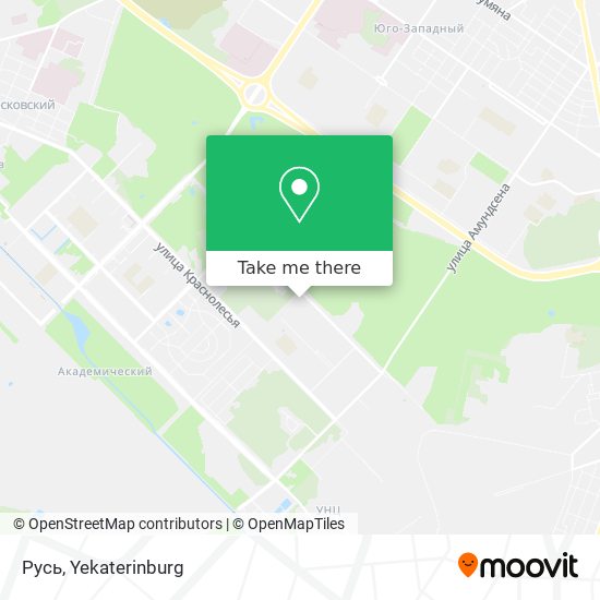 Русь map