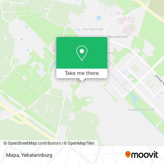 Мира map