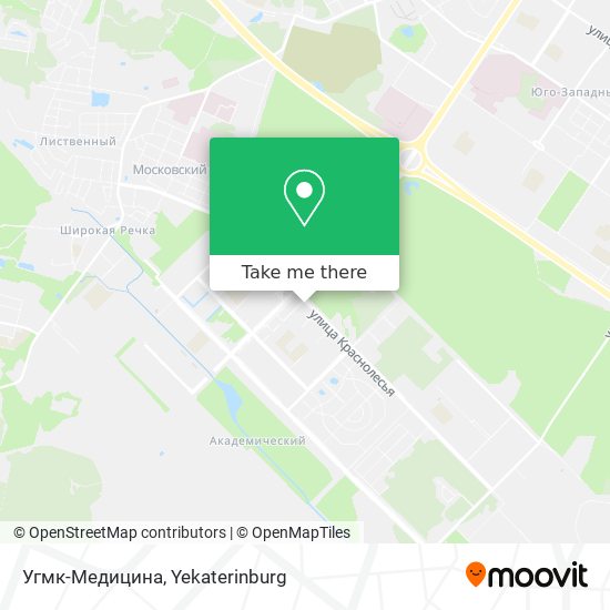 Угмк-Медицина map