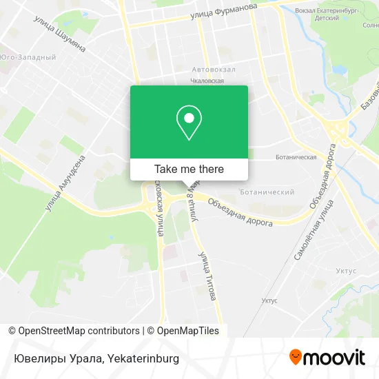 Ювелиры Урала map