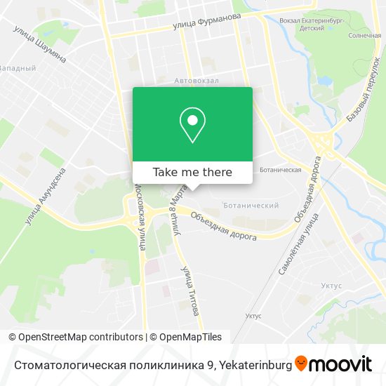 Стоматологическая поликлиника 9 map