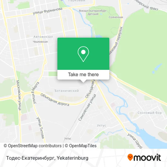 Тодес-Екатеринбург map