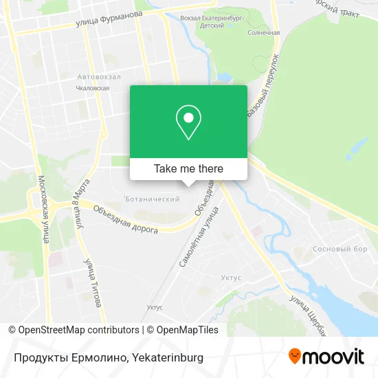 Продукты Ермолино map
