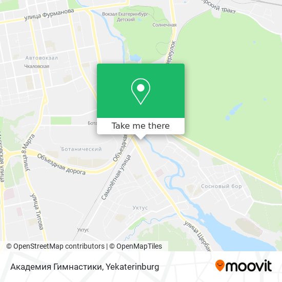 Академия Гимнастики map