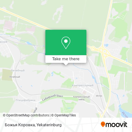 Божья Коровка map