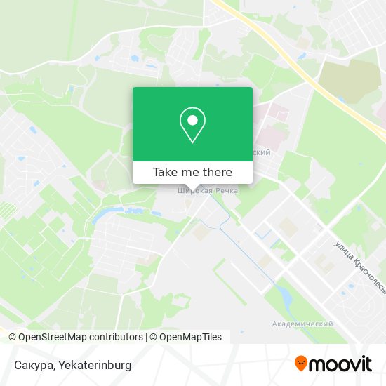 Сакура map