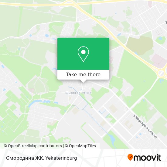 Смородина ЖК map