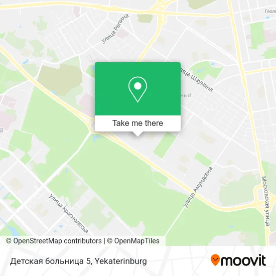 Детская больница 5 map