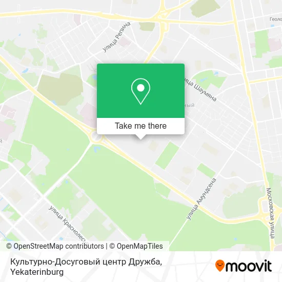 Культурно-Досуговый центр Дружба map
