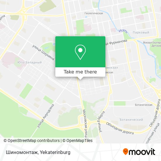 Шиномонтаж map