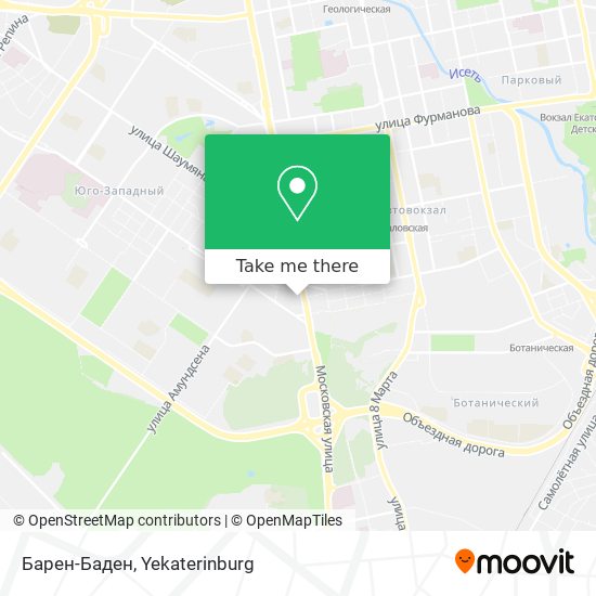 Барен-Баден map