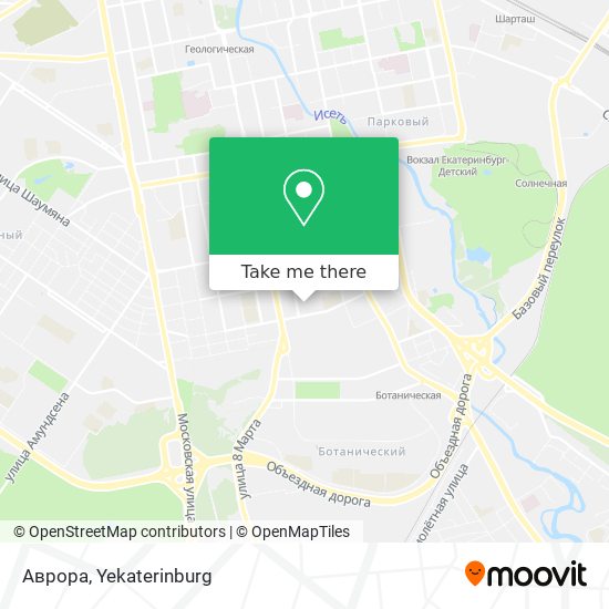 Аврора map