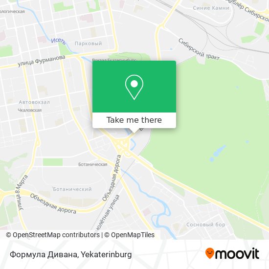 Формула Дивана map