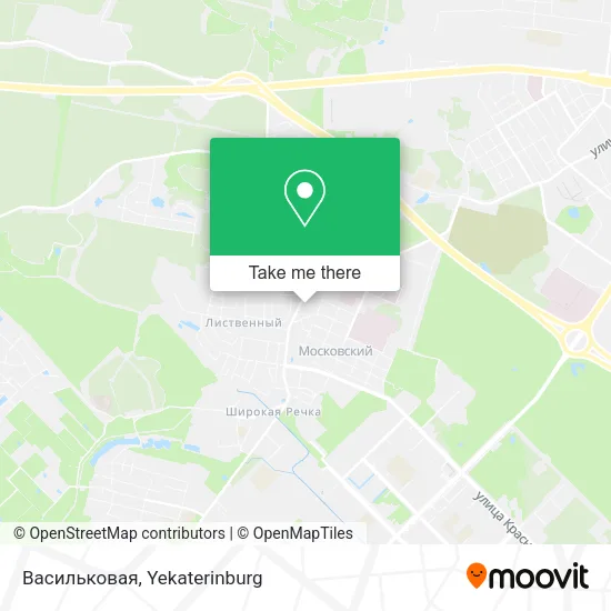 Васильковая map