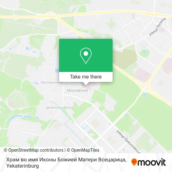 Храм во имя Иконы Божией Матери Всецарица map