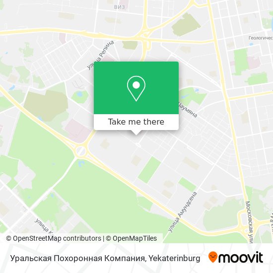Уральская Похоронная Компания map