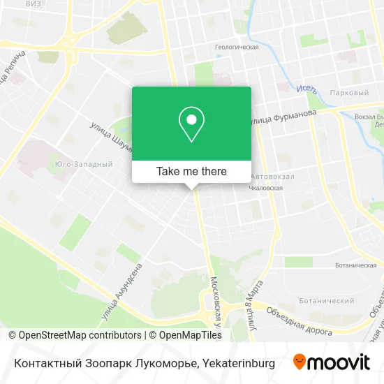 Контактный Зоопарк Лукоморье map