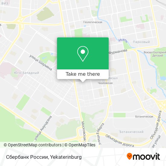 Сбербанк России map