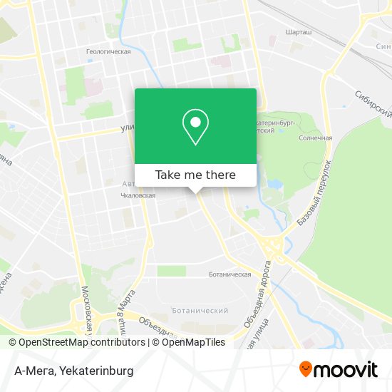 А-Мега map